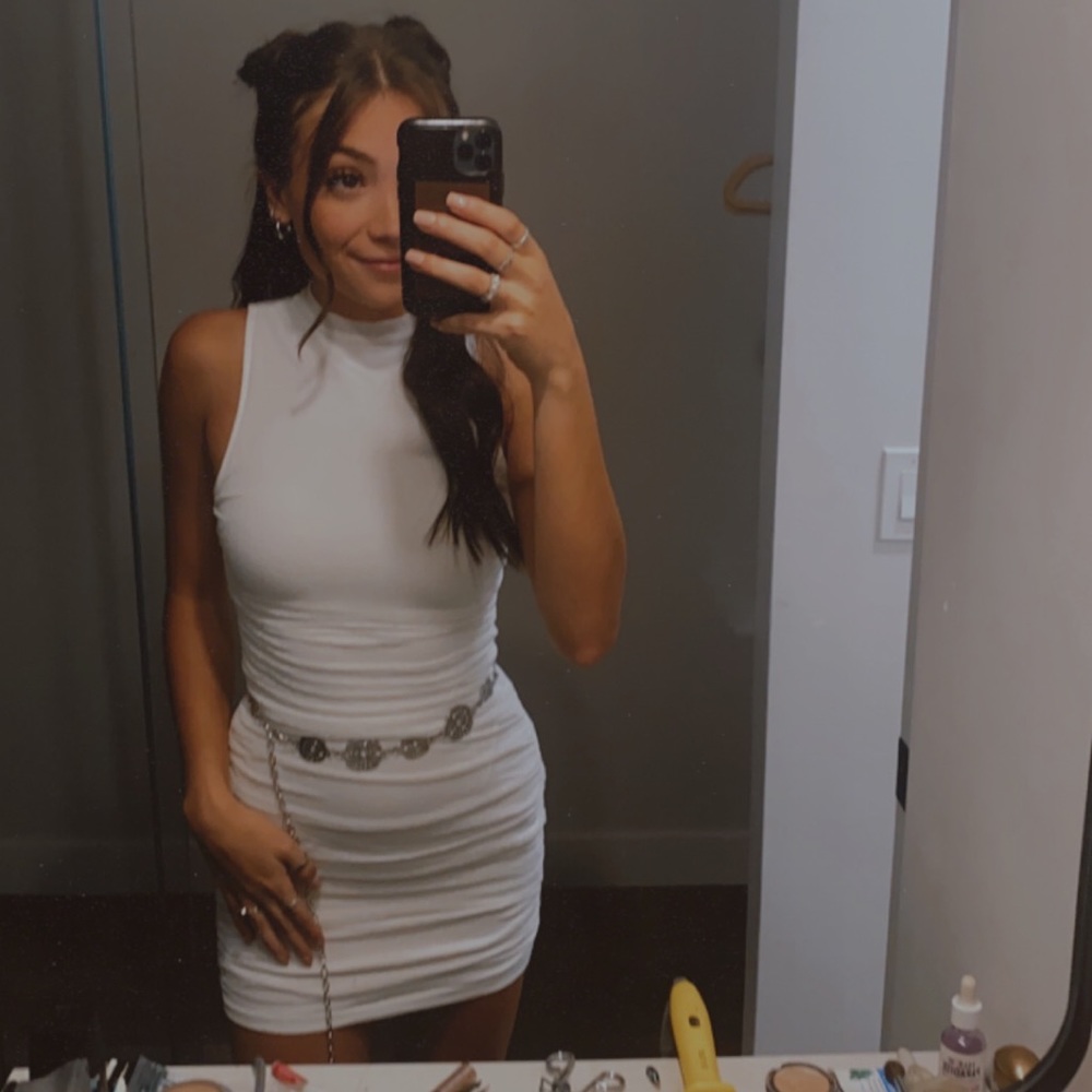 Lulus High neck bodycon dress